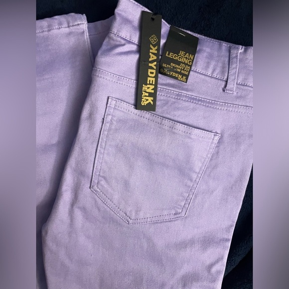 New  Kayden K California woman’s
 LILAC SKINNY JEANS 
MSRP $89 - Picture 3 of 9